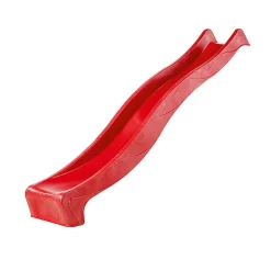 Karibu Stelzenhaus Benjamin terragrau inkl Rutsche rot