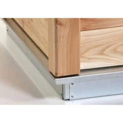 KGT Fundamentrahmen Callas III Aluminium silber