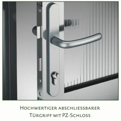 KGT Gewächshaus Rose IV 10m² schwarz