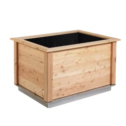 KGT Holz-Hochbeet Woody 130 131 x 79 x 99 cm