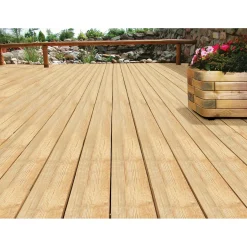 Kiefer-Terrassendiele 300 x 10 x 2,3 cm