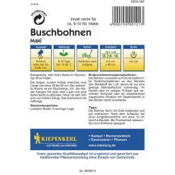 Kiepenkerl Buschbohnen Maxi Profi-Line