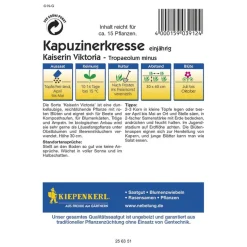 Kiepenkerl Kapuzinerkresse Kaiserin Viktoria Profi-Line