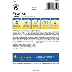 Kiepenkerl Paprika Coletti