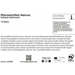 Kiepenkerl Pflanzkartoffeln Romana 10 Stück