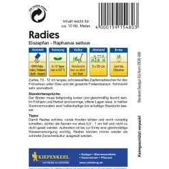 Kiepenkerl Radies Eiszapfen