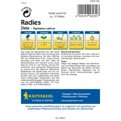 Kiepenkerl Radies Zlata