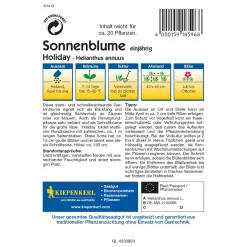 Kiepenkerl Sonnenblume Holiday