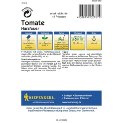Kiepenkerl Tomaten Harzfeuer F1 Profi-Line
