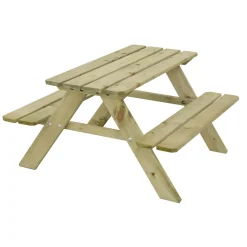 Kinderpicknicktisch 89 x 50 x 89 cm