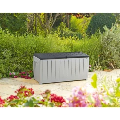 Kissen- und Gartenbox mit Sitz Novel