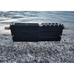 Knister Holzkohlegrill Original Grillfläche 20 x 28-49 cm auseinanderziehbar