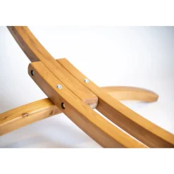 La Siesta Hängemattengestell Elipso Nature Lärchenholz für Kingsizehängematten