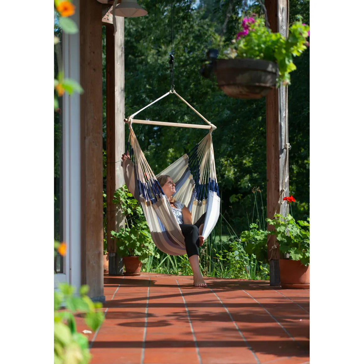 La Siesta Kingsize Hängestuhl Domingo Sea Salt Wetterresistent