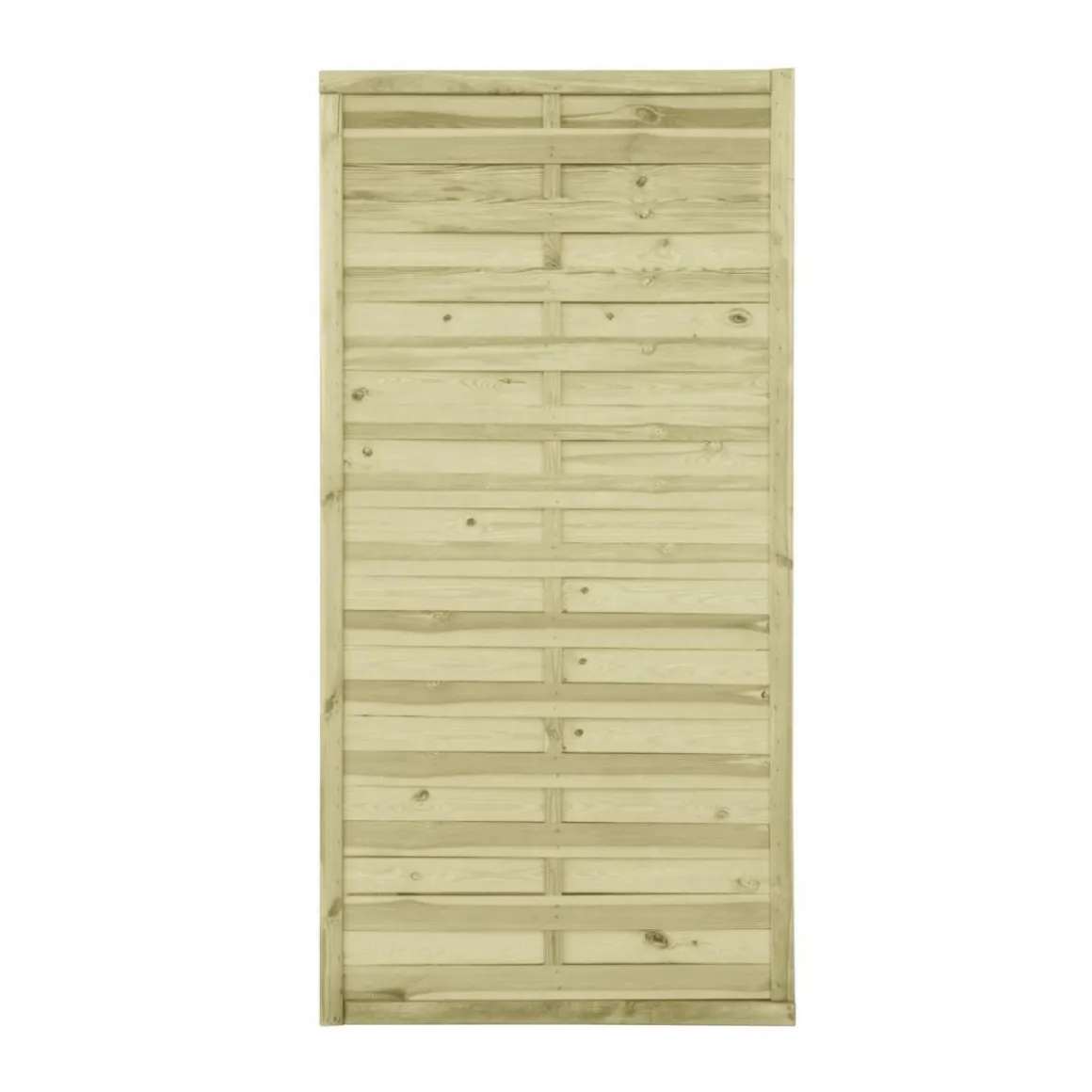 Lamellenzaun Schwarzwald 90 x 180 cm