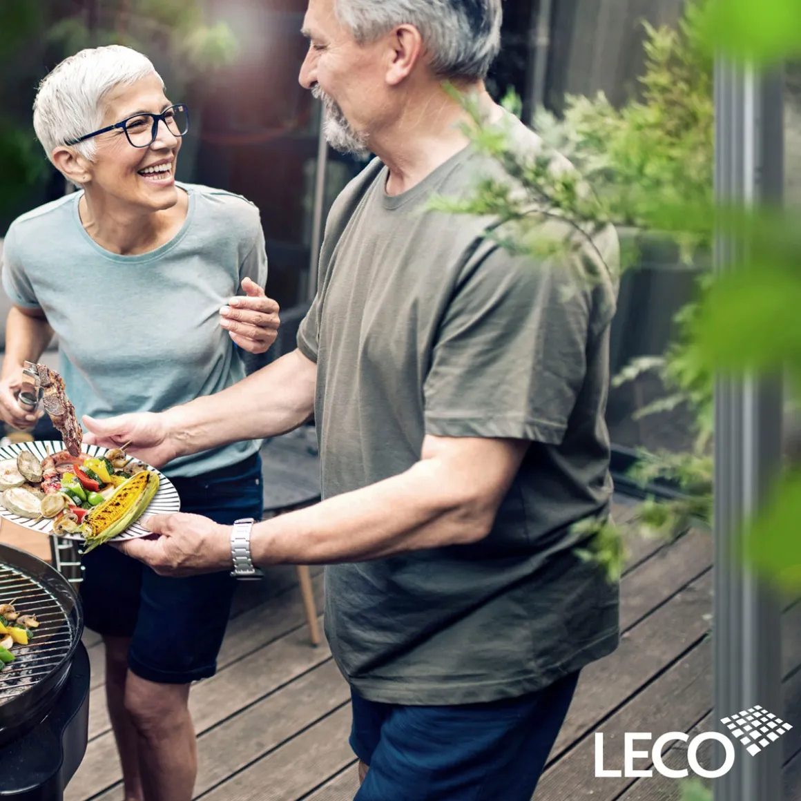 Leco Grill BBQ Rolltisch Serviertisch Grillwagen Servierwagen Beistelltisch Grill