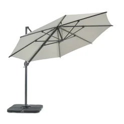 Leco Kunststoff-Plattenset für Sonnenschirm-Kreuzständer Wasser/Sand