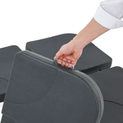 Leco Kunststoff-Plattenset für Sonnenschirm-Kreuzständer Wasser/Sand