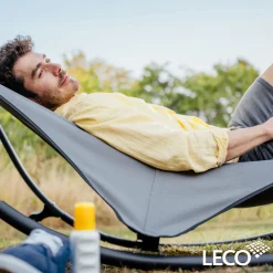 Leco Schaukel Liege Eni 210 x 102 x 79 cm Sonnenliege Gartenliege