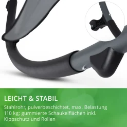 Leco Schaukel Liege Eni 210 x 102 x 79 cm Sonnenliege Gartenliege