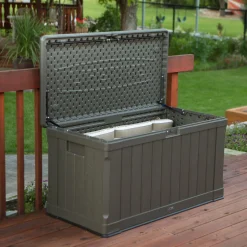 Lifetime Kissenbox Premium 440 L 64x127,9x67,2cm Braun