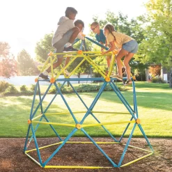 Lifetime Klettergerüst Geodome 238x238x223cm Blau Lime