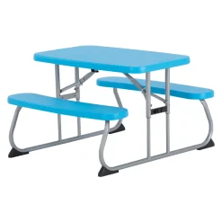 Lifetime Tisch für Kinder mit Klappfunktion 90x82,5x53,5cm Blau