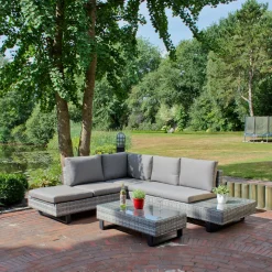 Lounge-Eckgruppe Cadiz 3-teilig