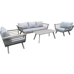 Lounge-Gruppe Elia 2-Sitzer Sofa 4-teilig