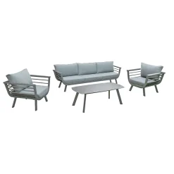 Lounge-Gruppe Elia 2-Sitzer Sofa 4-teilig
