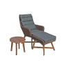Lounger-Set Calvia coffee