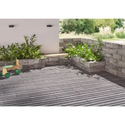 Lusit ECO City40x20x8 cm, Anthrazit mit Microfase