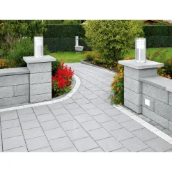 Lusit Mauerabdeckung Bellamur Oberfläche glatt Grau