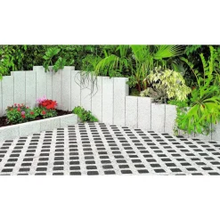 Lusit Rasengitter-Füllstein 8,3 x 8,3 x 8 cm anthrazit