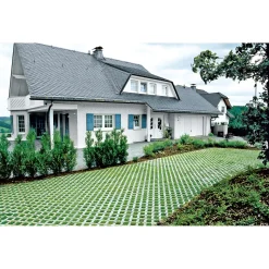 Lusit Rasengitterstein 60 x 40 x 8 cm grau