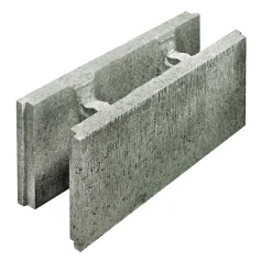 Lusit Schalungsstein 50 x 25 x 17,5 cm grau