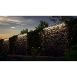 LyghtUp LED-Leuchtleiste fur Doppelstabmatten 246 cm anthrazit