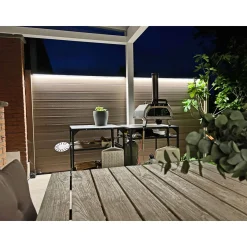 LyghtUp LED-Leuchtleiste für WPC- und Alu-Zäune 173,3 cm anthrazit