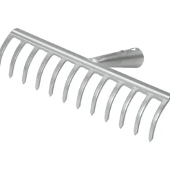 Meister Gartenrechen 12 Zinken grün