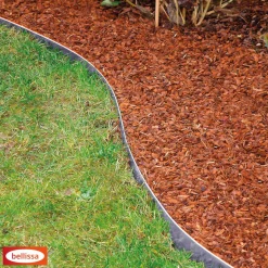 Metall-Rasenkante verzinkt 118 x 20 cm