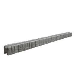 Mittelpfosten Nostalgie betongrau 245 x 12 x 12,5 cm