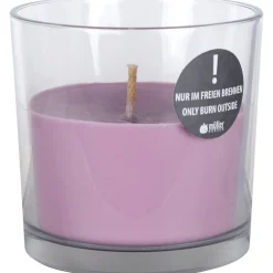 Müller-Licht Outdoor Kerzenglas 140x140mm flieder