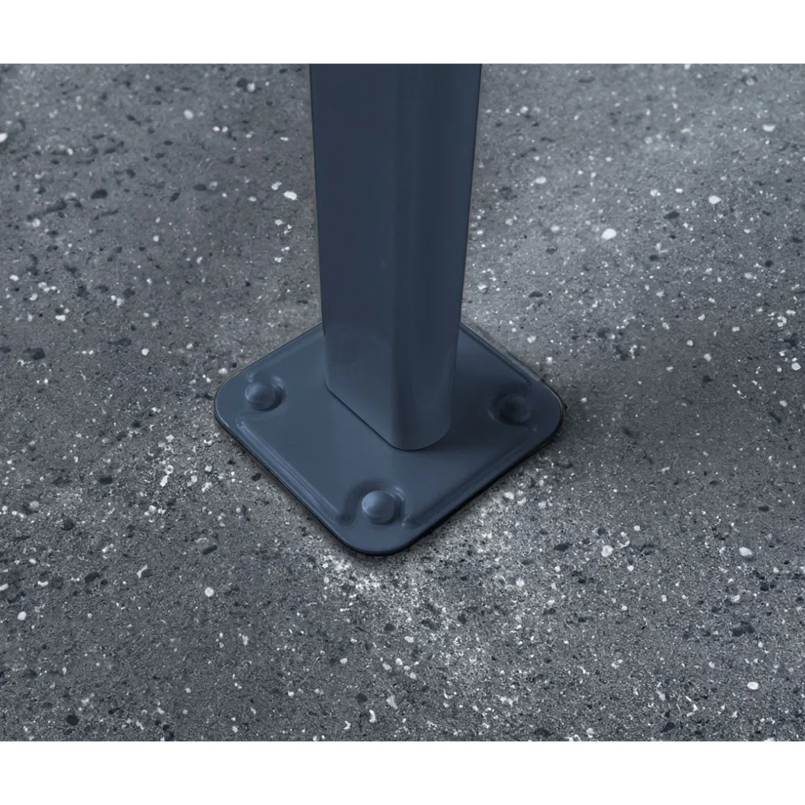 Palram Canopia Capri Alu Terrassenüberdachung Polycarbonat 3x7,4 m grau