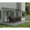 Palram Canopia Sierra Alu Terrassenüberdachung Polycarbonat 3x5,5 m grau