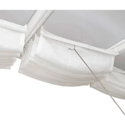 Palram Canopia Terassenüberdachung Jalousien 3x3 m weiß