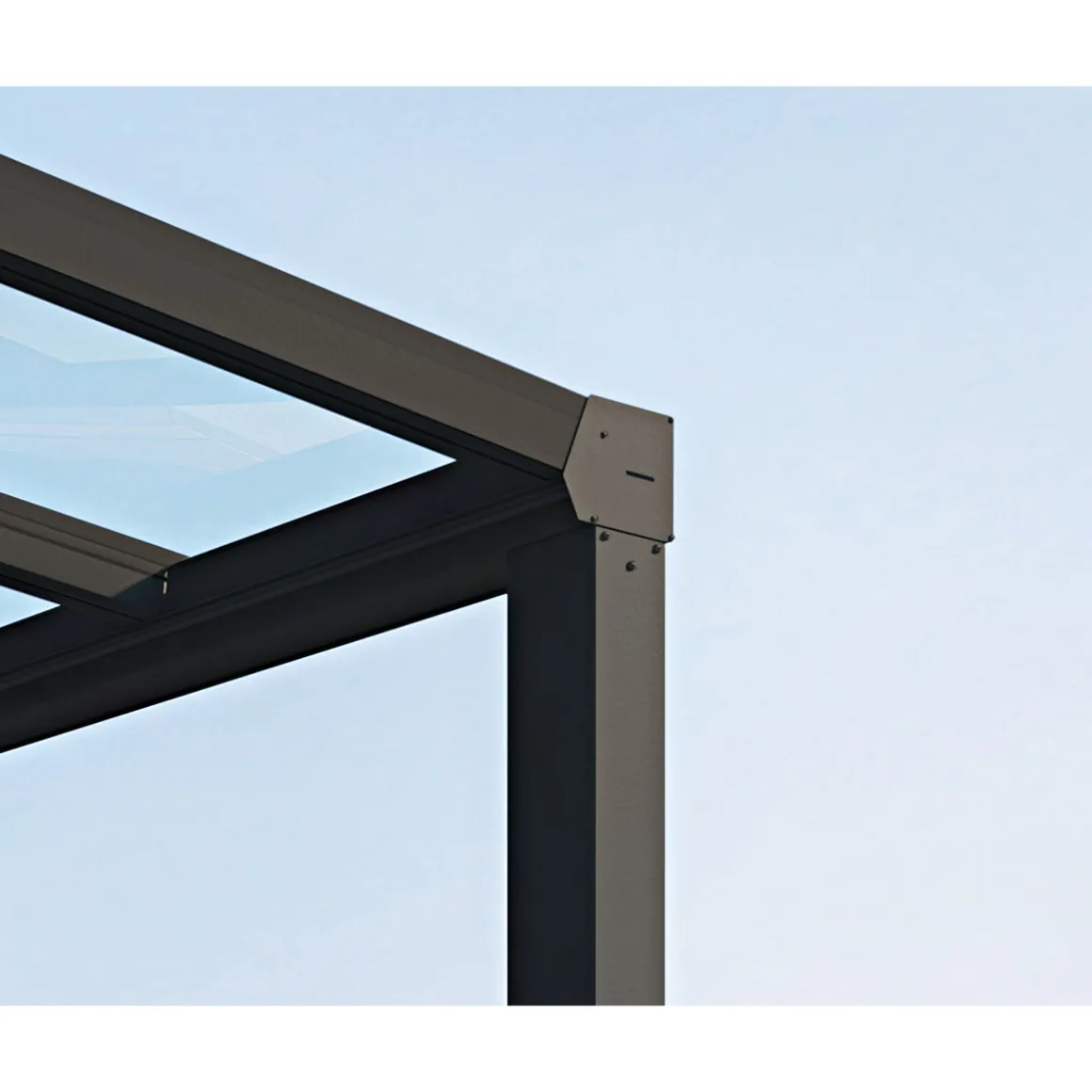 Palram Terrassenüberdachung Stockholm 3,4 x 5,2 m