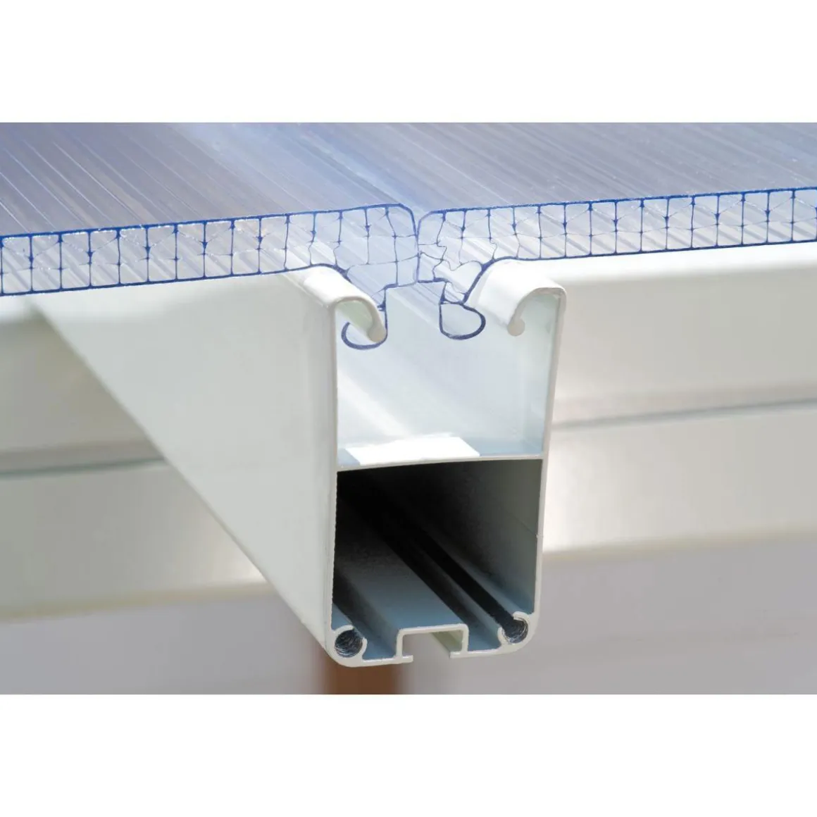 Palram Terrassenüberdachung Feria 730 x 300 cm weiß