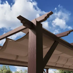 Paragon Outdoor Outdoor Pergola Florida 1111 350x350x235cm Dunkelbraun