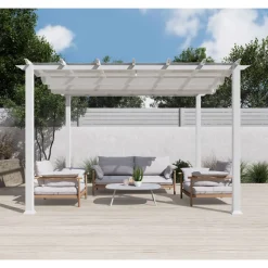 Paragon Outdoor Outdoor Pergola Florida 1111 350x350x235cm Weiß