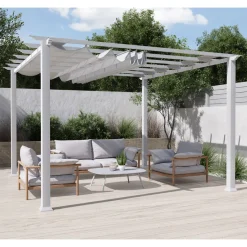 Paragon Outdoor Outdoor Pergola Florida 1111 350x350x235cm Weiß